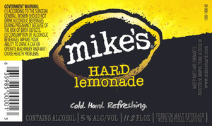 Mike's Hard Lemonade July 2013