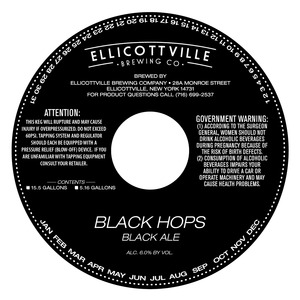 Ellicottville Brewing Company Black Hops July 2013