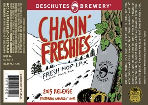 Deschutes Brewery Chasin' Freshies July 2013