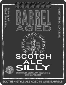 Silly Barrel Aged Scotch Ale July 2013