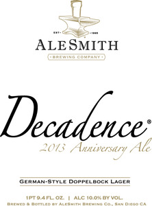 Alesmith Decadence July 2013