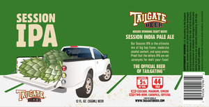 Tailgate Session IPA July 2013