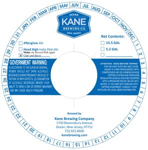 Kane Brewing Company Malus July 2013