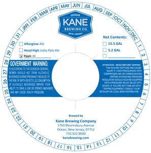 Kane Brewing Co Ripple July 2013