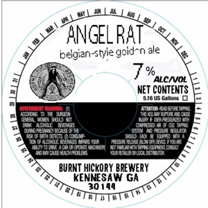 Burnt Hickory Brewery Angel Rat July 2013