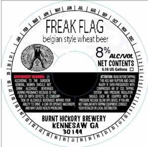 Burnt Hickory Brewery Freak Flag July 2013