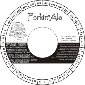 Ridgebrook Brewery, LLC Forkin' Ale
