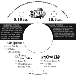 Mother's Brewing Company Towhead