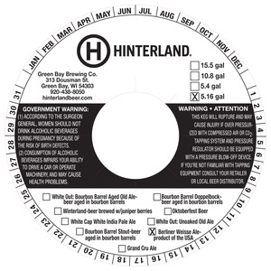 Hinterland Berliner Weisse