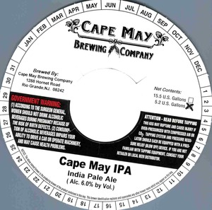 Cape May Ipa August 2013