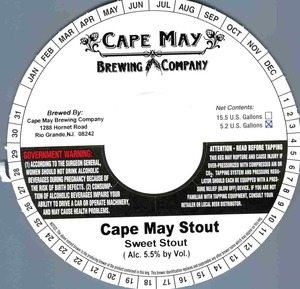 Cape May Stout August 2013