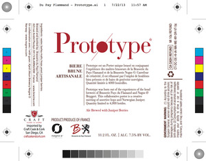 Prototype Biere Brune Artisanale