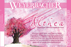 Weyerbacher Althea August 2013