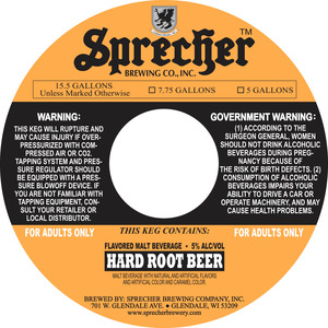 Sprecher Hard Root Beer