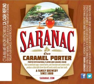 Saranac Caramel Porter August 2013