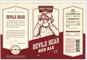 Pikes Peak Brewing Co. Devils Head Red Ale