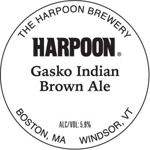 Harpoon Gasko Indian Brown August 2013