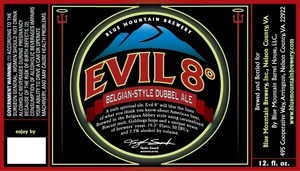 Blue Mountain Brewery Evil 8 August 2013