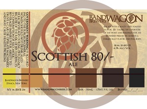 Bandwagon Brewery Scottish 80/-