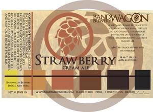 Bandwagon Brewery Strawberry Cream
