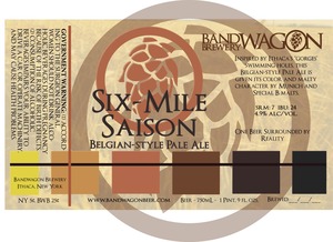 Bandwagon Brewery Six-mile Saison
