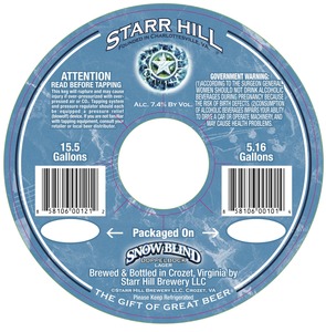 Starr Hill Snow Blind August 2013