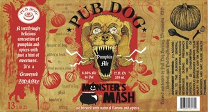 Pub Dog Monsters Mash