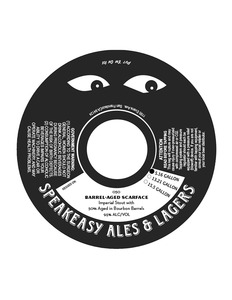 Speakeasy Ales & Lagers Barrel-aged Scarface