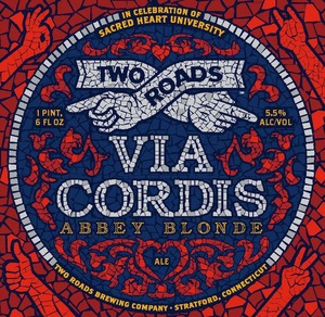 Two Roads Brewing Via Cordis Abbey Blonde