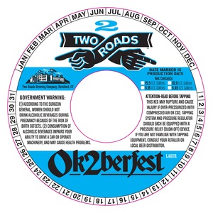 Two Roads Brewing Company Ok2berfest August 2013