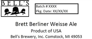 Bell's Brett Berliner Weisse August 2013