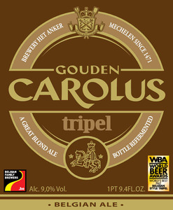 Gouden Carolus Tripel 