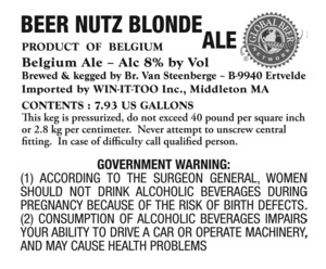 Beer Nutz Blonde August 2013