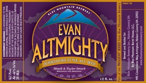 Blue Mountain Brewery Evan Altmighty