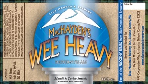 Blue Mountain Brewery Mac Hayden's