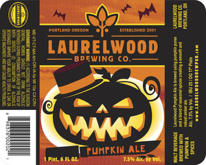 Laurelwood Brewing Co. Pumpkin Ale