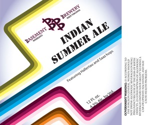 Basement Brewery Indian Summer