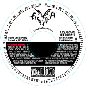 Flying Dog Vineyard Blonde