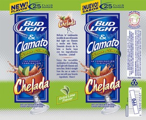 Bud Light & Clamato Extra Lime Chelada August 2013