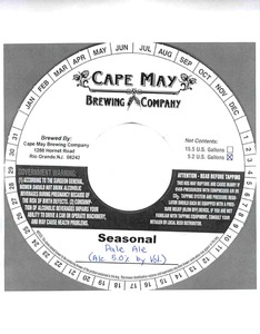 Cape May Brewing Company Pale Ale