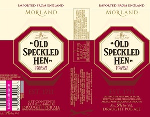 Morland Old Speckled Hen August 2013