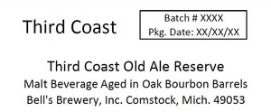 Third Coast Third Coast Old Ale Reserve August 2013