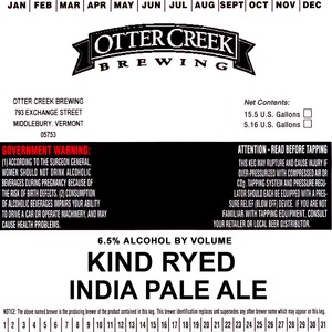 Otter Creek Kind Ryed