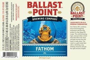 Ballast Point Brewing Company Fathom August 2013