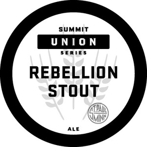 Summit Brewing Company Rebellion Stout August 2013