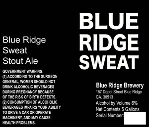 Blue Ridge Sweat 