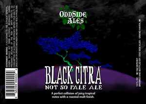 Odd Side Ales Black Citra August 2013