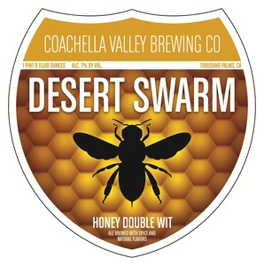Coachella Valley Brewing Co Desert Swarm August 2013