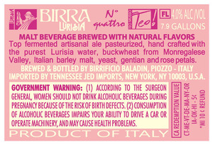 Birra Lurisia N.quattro August 2013