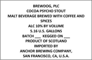 Brewdog Cocoa Psycho August 2013